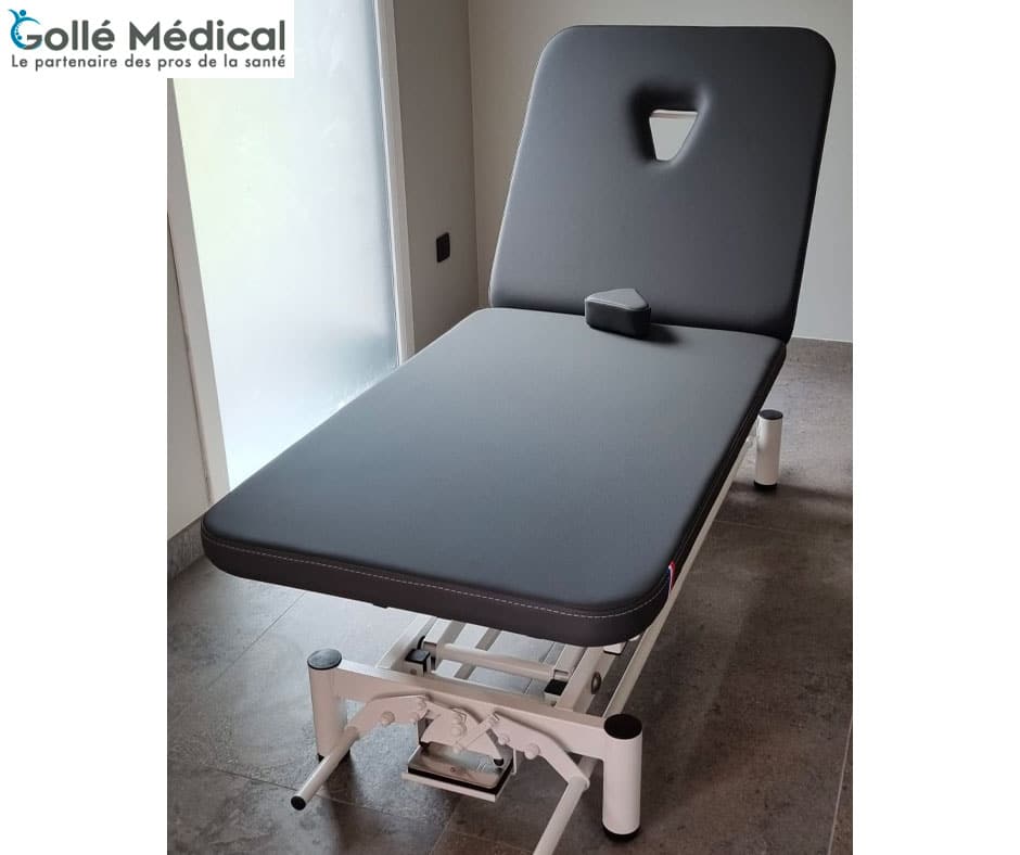 Gollé Médical Nancy - Table de massage Franco & Fils Pro/Déclive installée dans l'hôtel sportif L’Échappée Vosgienne.