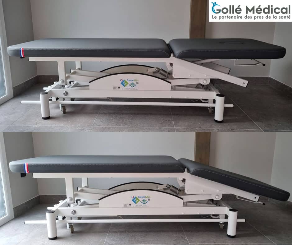 Gollé Médical Nancy - Table de massage Franco & Fils Pro/Déclive installée dans l'hôtel sportif L’Échappée Vosgienne.