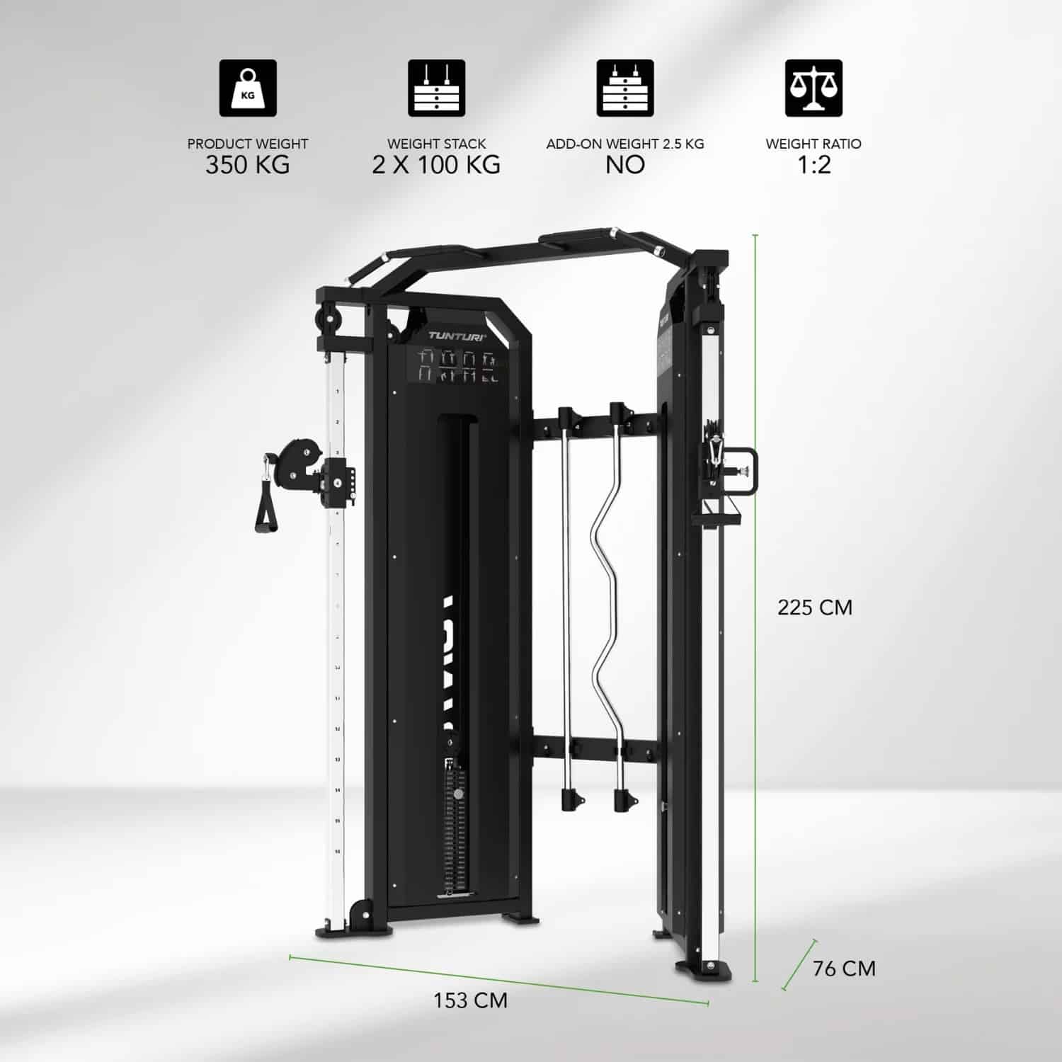 Gollé Médical - V-Series Functional Trainer Tunturi Platinum