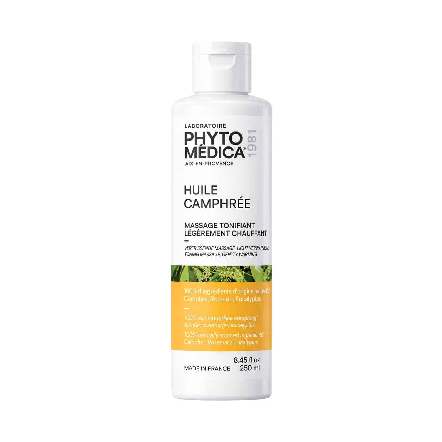 Huile sèche camphrée Phytomédica – 250 ml